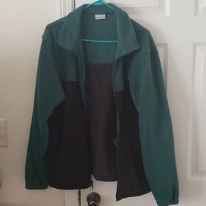 Columbia full zip fleece jacket